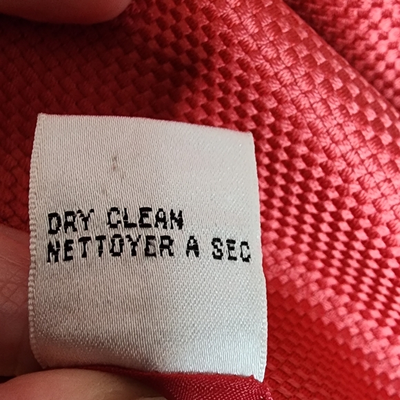 Talbots Blazer Textured Silk Wool Salmon Size 10 - Picture 11 of 12